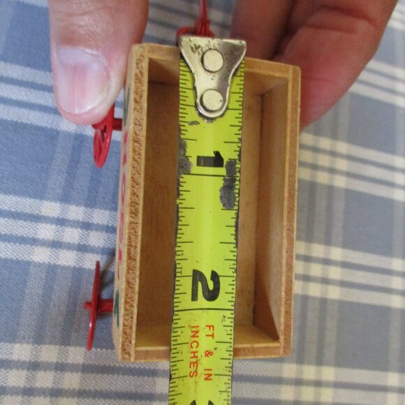 FINAL SALE Santa Liddle Kiddle Mattel & Russ Berrie baby Santa Troll Doll Wagon - Picture 12 of 12